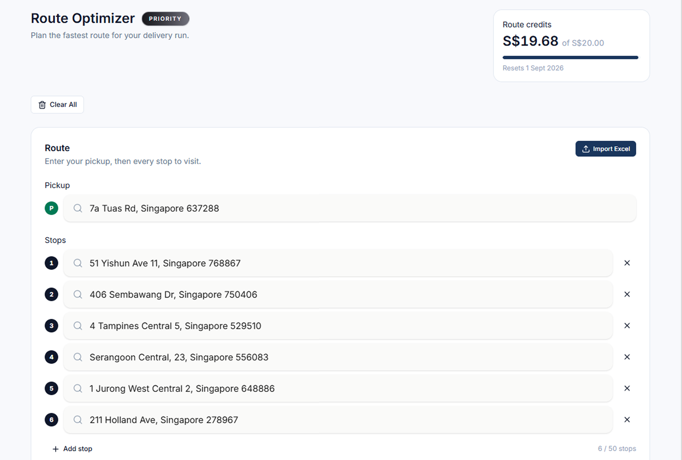 BoxPls route optimizer
